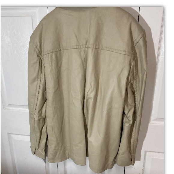 Sergio Vadducci Men's 4XL Genuine Leather Jacket Coat Removable Fur Lining NWT - Picture 5 of 7